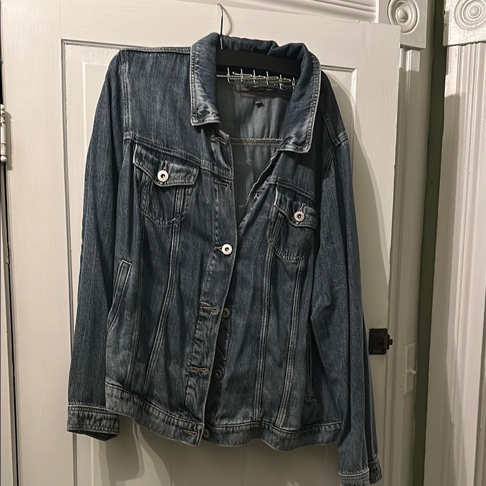 Torrid Dark Wash Jean Jacket - Picture 1 of 2
